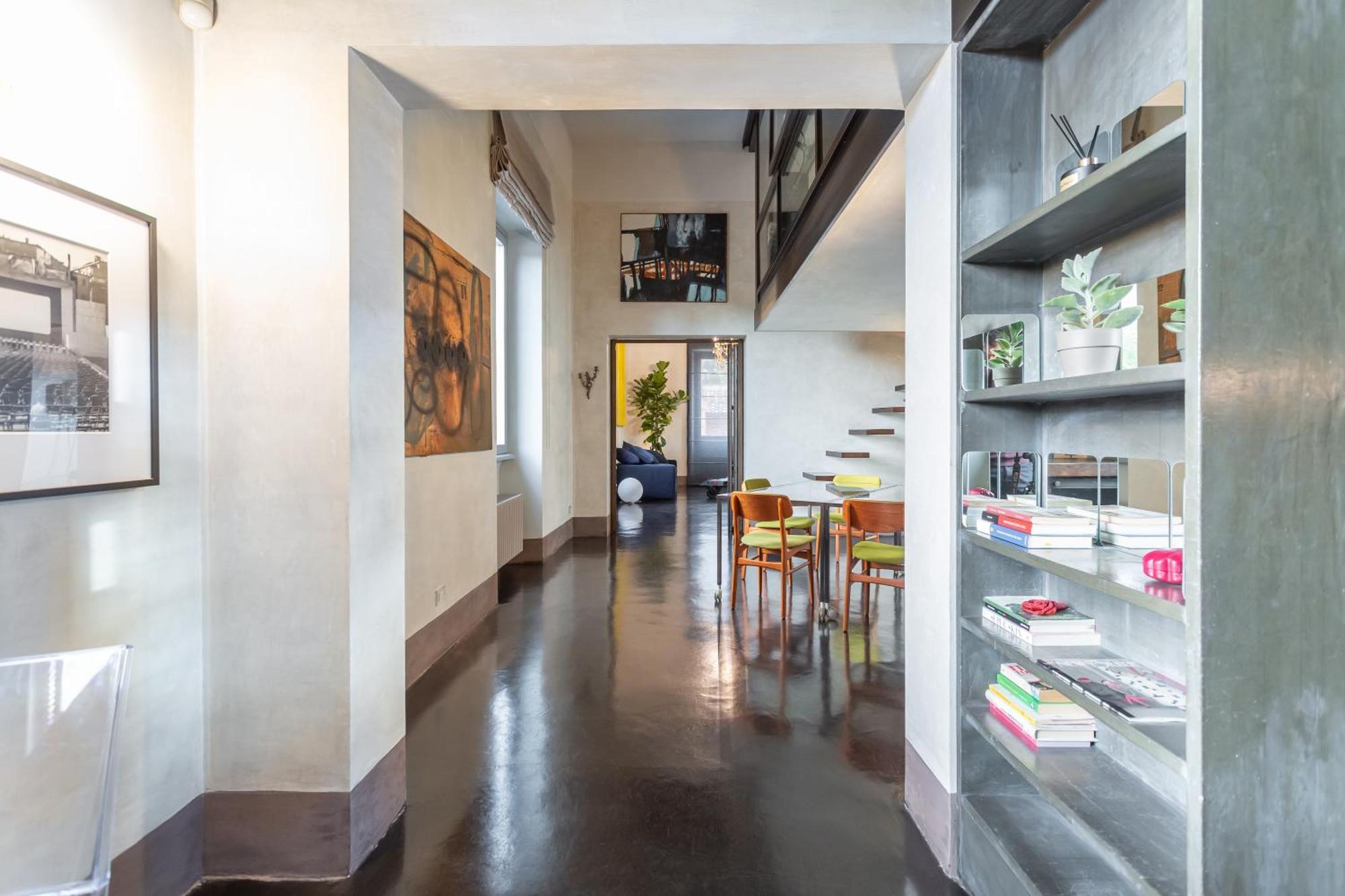 Iconic Apartment With Unique Colosseum View Rome Luaran gambar