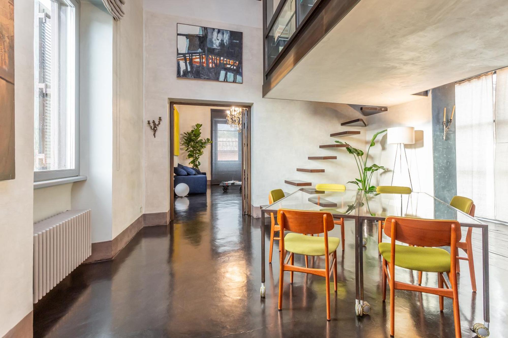 Iconic Apartment With Unique Colosseum View Rome Luaran gambar