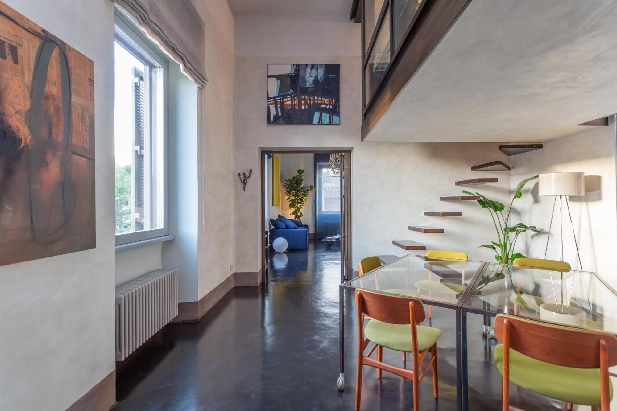 Iconic Apartment With Unique Colosseum View Rome Luaran gambar