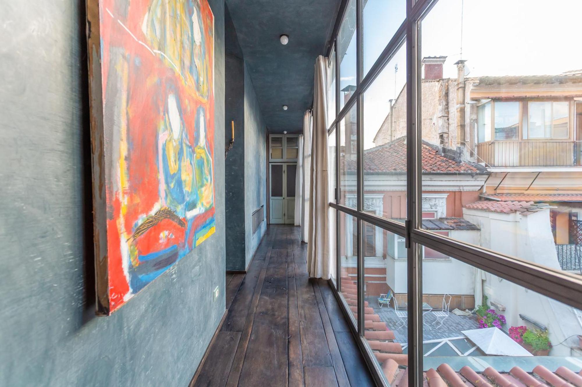 Iconic Apartment With Unique Colosseum View Rome Luaran gambar